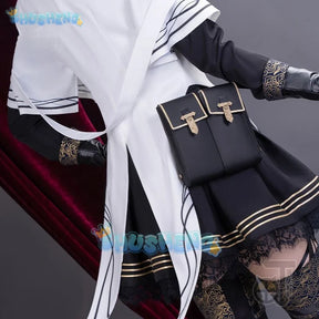 Arknights cos Virtuosa Arturia Gelb Cosplay Spiel Anime Kleidungsset 