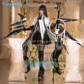 Arknights cos Virtuosa Arturia Gelb Cosplay Spiel Anime Kleidungsset 