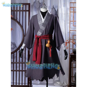 Black Myth: Wukong Mi Dao Ren Cosplay Costume Boss Mi Dao Ren Game Clothing Halloween Party Men's and Women's New Style Set