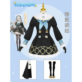 Blue Archive Utazumi Sakurako Cosplay Costume Cos Game Anime Party Uniform Hallowen Play Role Clothes