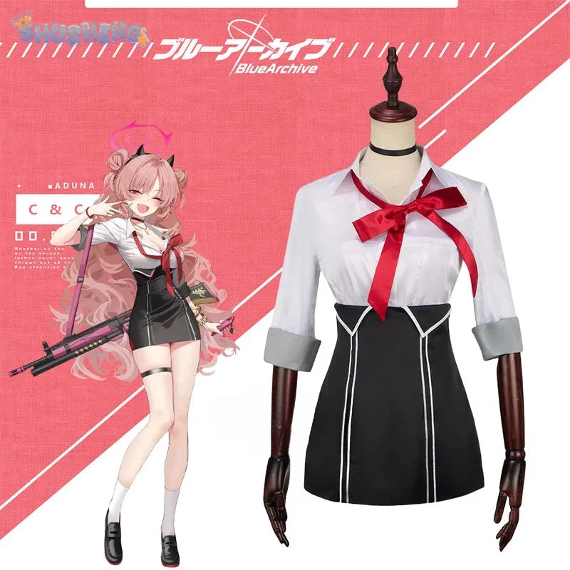 Shusheng-N Blue Archive Yozakura Kirara Cosplay Costume Cos Game Anime Party Uniform Hallowen Play Role Clothes Clothing XXS-XXXL