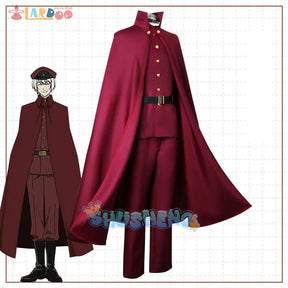 Bungo Stray Dogs Staffel 4 Cosplay Tetchou Suehiro Cosplay Kostüm Umhang Hut Handschuhe Halloween Uniform Anzug 