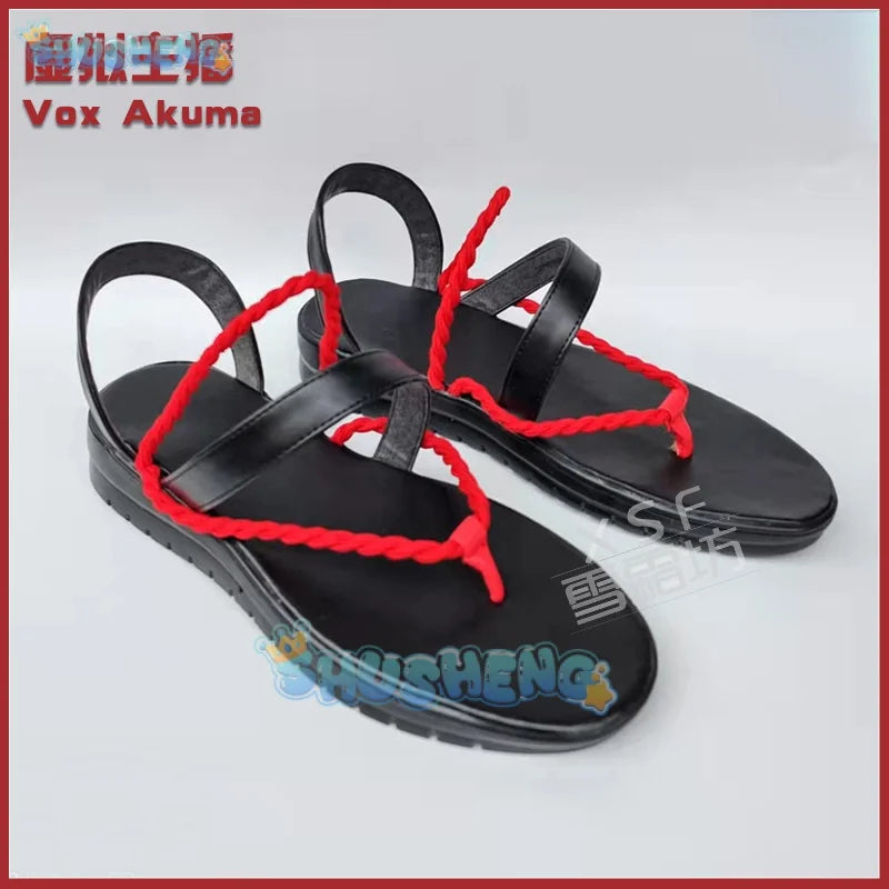 Maßgeschneiderte Rainbow Club Luxiem Vox Akuma Anime Cosplay Schuhe 