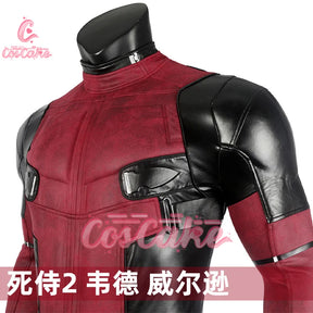 Deadpool 2 Cosplay Cosutme Wade Winston Wilson Cosplay Costume Woman  Movie Anti-hero Suit Halloween