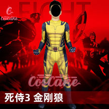 Deadpool 3 Wolverine Cosplay Costume Children's tight fitting clothing Halloween Man Outfit