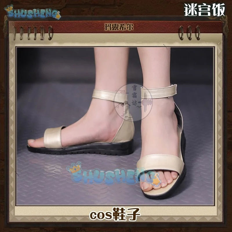 Delicious in Dungeon cos Marsilla Cosplay Anime character prop shoes