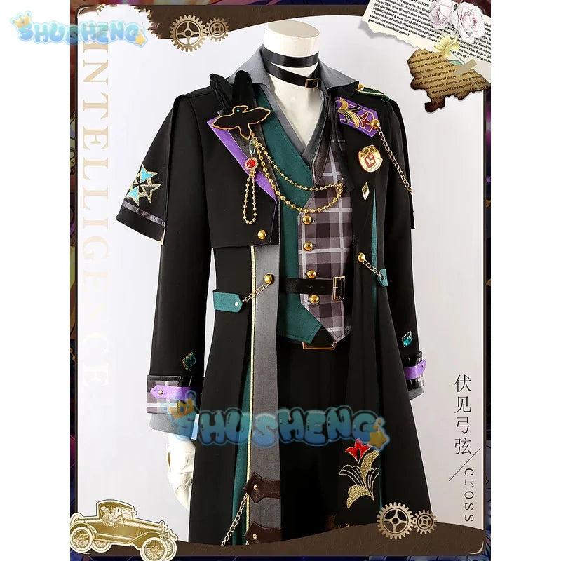 Ensemble Stars Fushimi Yuzuru Itsuki Shu Sena Izumi Intelligence Cross Cosplay Costume Cos Game Anime Party Uniform Hallowen