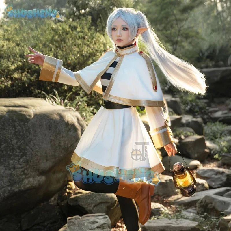 Freeze Cosplay Freeze Fantasia Costume Coat Shirts Outfit Fantasy Women Adult Halloween Carnival Party Clothes