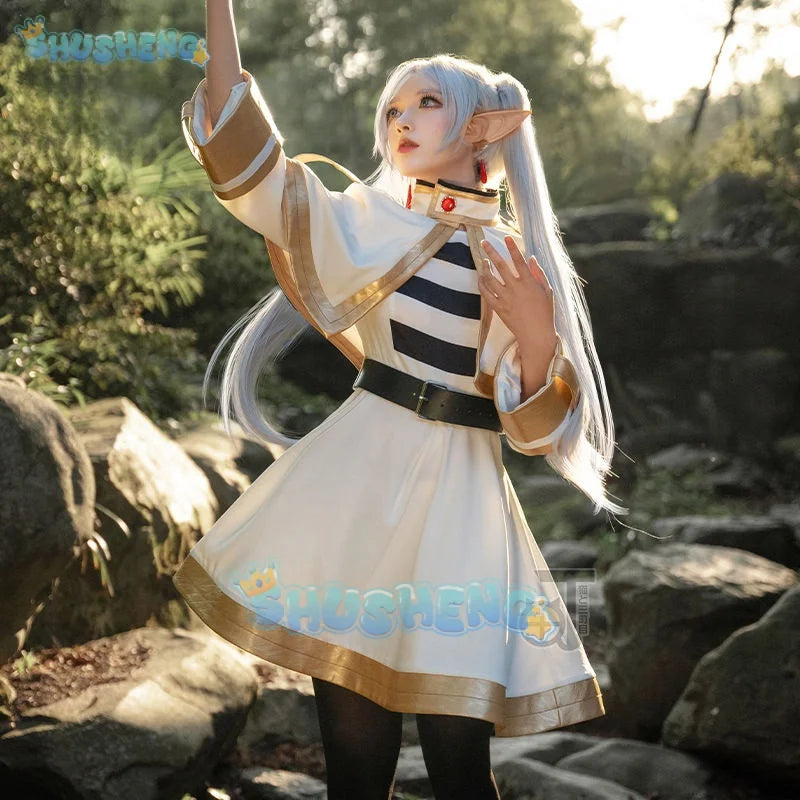 Freeze Cosplay Freeze Fantasia Costume Coat Shirts Outfit Fantasy Women Adult Halloween Carnival Party Clothes