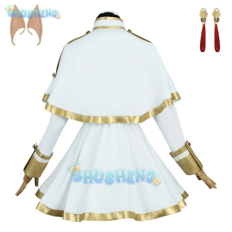 Frieren At The Funeral Cos Frieren Cosplay Costume Dress Full Set