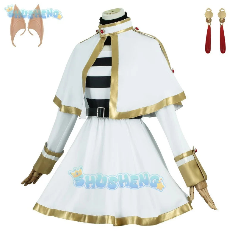 Frieren At The Funeral Cos Frieren Cosplay Costume Dress Full Set