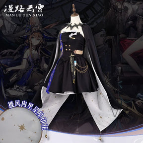 Game Arknights  Amiya Cosplay Costume 2024 Ambience Synesthesia Lovely Sweet Uniforms Carnival Party Role Play Clothing