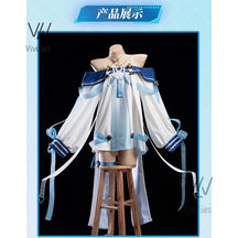 Game AzuRr Lanee USS Laffey II Bunny Cosplay Costume Dress Female Party Clothing Uniform Wig,accessories girls' dress set