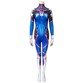 Game DVA Cosplay Costume D.Va Party Zentai Suits Jumpsuit Driving Uniform Halloween Outfit Costumes for Women