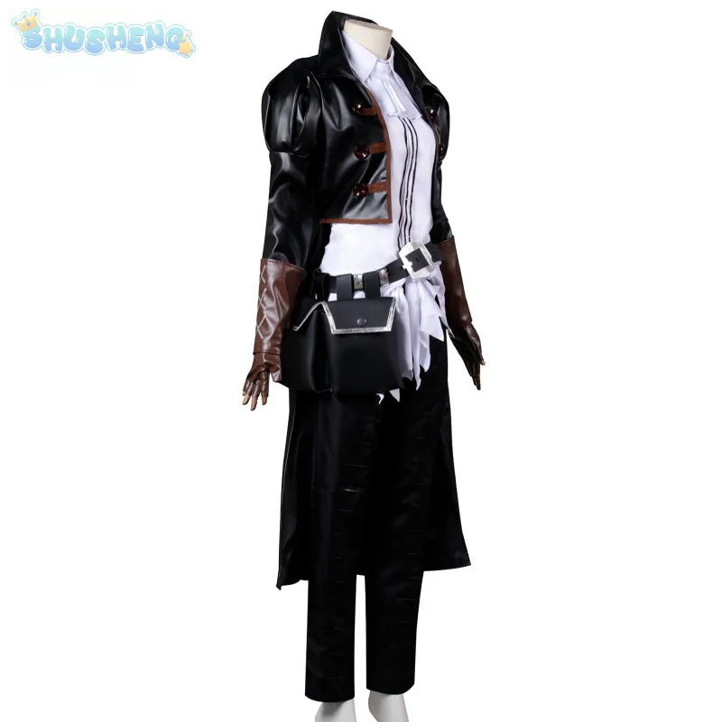 Game Darkest Cosplay Costume Dungeon Grave Robber Role Play Woman Man High Quality Clothes Halloween Party Comic-Con Hat Set