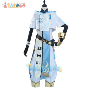 Game Genshin Impact Chongyun Cosplay Costume Halloween Carnival Party Role Play