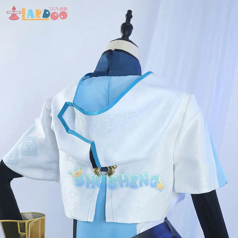 Game Genshin Impact Chongyun Cosplay Costume Halloween Carnival Party Role Play