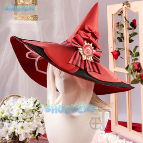 Game Genshin Impact Klee Cosplay Costume Wome Cute Witch Dress With Hat Anime Clothing Halloween Carnival Uniforms Custom Made