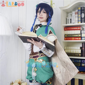 Spiel Genshin Impact cos Venti Cosplay Kostüm Halloween Kostüme Love Live 