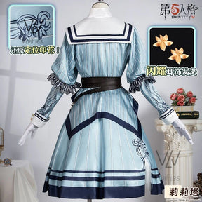 Game Identity V Cosplay Costume Emily Dyer Doctor Preserved Flower Gorgeous Uniform with Accessories Women Halloween Party Suits