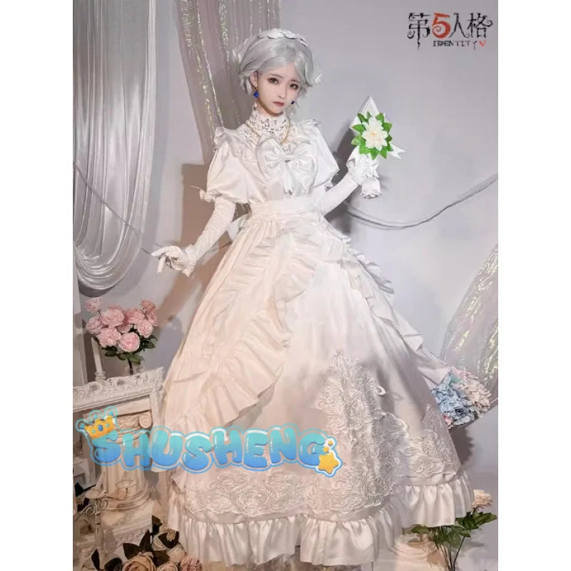 Game Identity V Mary Cosplay Costume  Sexy Dress  Mary Wedding loli dress Uniforms Clothes Halloween Carnival Party Suit S-XXXL