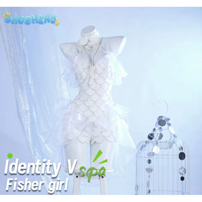 Game Identity V Naiad Grace Cosplay Costume Fisher girl  New Skin Dress Women Halloween Carnival Outfit