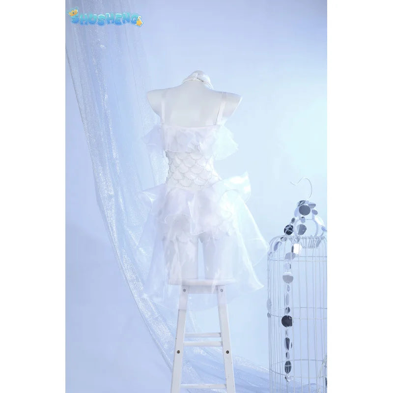 Game Identity V Naiad Grace Cosplay Costume Fisher girl  New Skin Dress Women Halloween Carnival Outfit