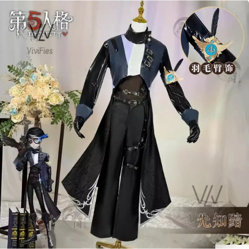 Game Identity V Seerr Eli Clark Cosplay 2024 Latest Set and Props Halloween Carnival Dress up in Stock