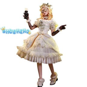 Shusheng-SSR Game Identity V girl Cosplay Costume Princess Lolita  Dress Princess Lolita girl Uniforms Clothes Halloween Carnival Party Suit