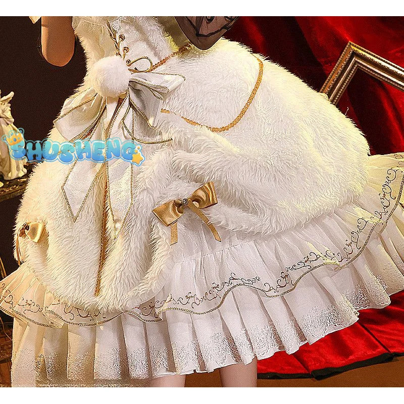 Shusheng-SSR Game Identity V girl Cosplay Costume Princess Lolita  Dress Princess Lolita girl Uniforms Clothes Halloween Carnival Party Suit