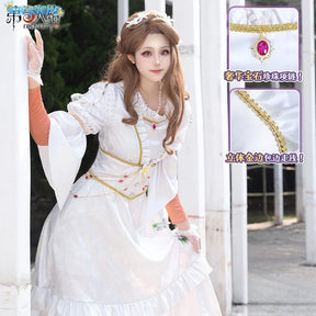 Game  Identity Ⅴ psychologist Ada Mesmer Cosplay New clothing Halloween party girl dress set  IN STOCK