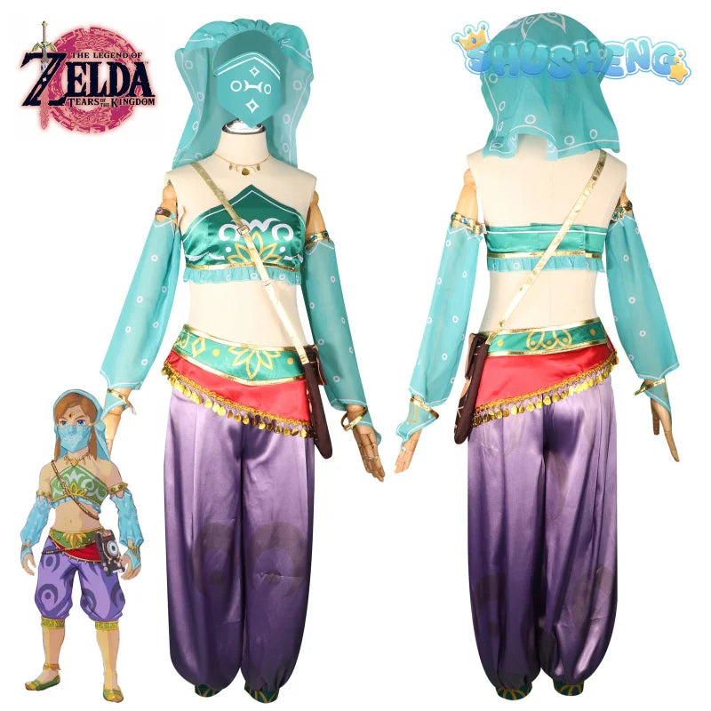 Game Link Zelda Cosplay Costume Anime Heroes Outfits Link  Carnival Halloween for Adults Men Woman S-XXL