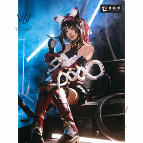 Game Zenless Zone Zero Nekomiya Mana Cosplay Costume Nekomata Cosplay Wig Cute Cat Uniform Halloween Carnival Role Play Outfits