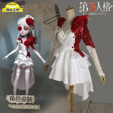 Game identity Ⅴ ipair cosplay sexy red rose wedding dress Party Halloween dress up large female size