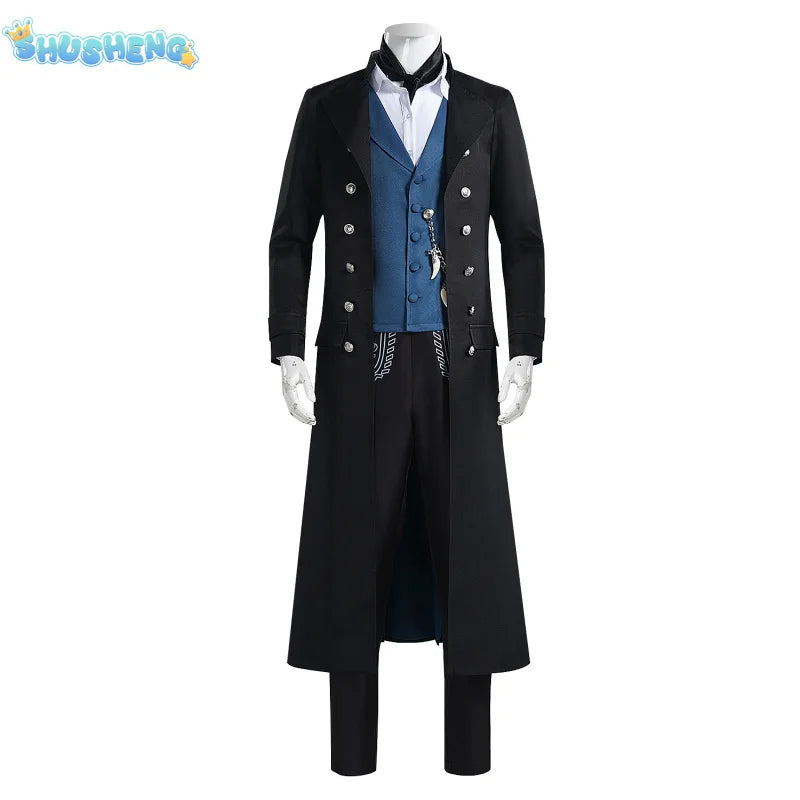 Gellert Grindelwald Cosplay Fantastic Beasts Gellert Grindelwald Cosplay Halloween Costume Full Set Custom Made S-XXXL