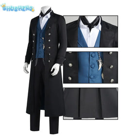 Gellert Grindelwald Cosplay Fantastic Beasts Gellert Grindelwald Cosplay Halloween Costume Full Set Custom Made S-XXXL