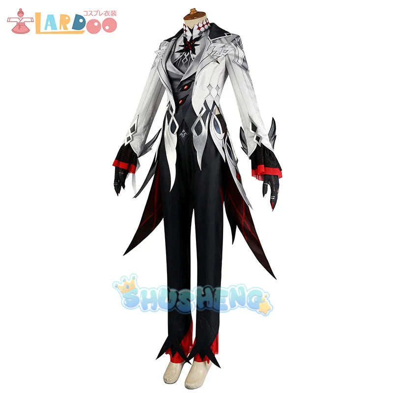 Genshin Impact Arlecchino Cosplay Costume Game  Fatui New Character Skins