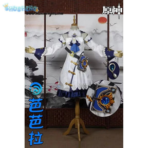 Genshin Impact Barbara Game Suit Lovely Princess Dress Uniform Cosplay Costume Halloween Party Outfit Custom-made