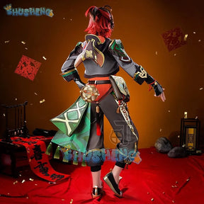 Genshin Impact Cos Dancer Jugend Gaming Cosplay Spiel Kostüm Männlich 