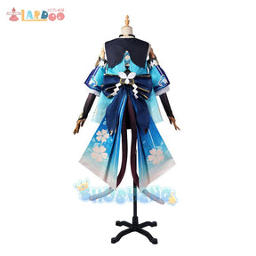 Genshin Impact  Cosplay Costume Kirara Ears Tails Accessories Suit Momoka   New Skin Woman