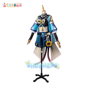 Genshin Impact  Cosplay Costume Kirara Ears Tails Accessories Suit Momoka   New Skin Woman