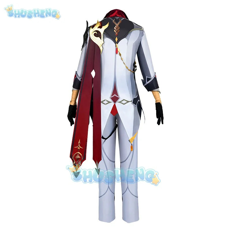 Genshin Impact Cosplay Tartaglia Ajax Costume Halloween Christmas Cos Clothing Set