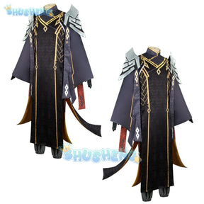 Genshin Impact Cosplay Zhong Li God Costume Zhongli Morax