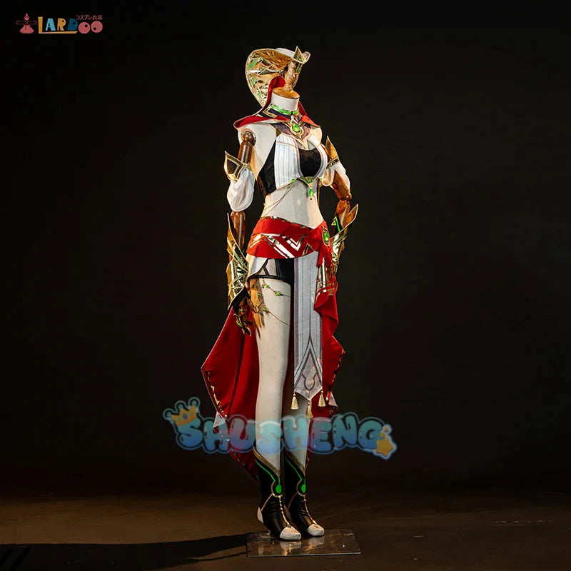 Genshin Impact Eremite Floral Ring-Dancer Cosplay Costume Game  New Skin