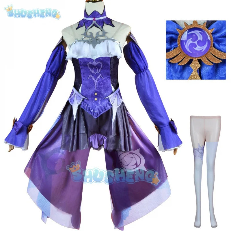 Genshin Impact Fischl cos clothing game anime cosplay costume