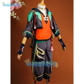 Genshin Impact Gaming cos Lion Dance Jugend-Cosplay-Set für Männer 