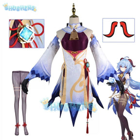 Genshin Impact Ganyu cos clothing game anime cosplay costume