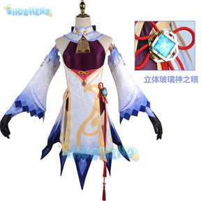 Genshin Impact Ganyu cos clothing game anime cosplay costume