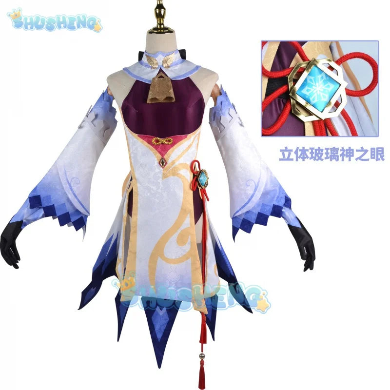 Genshin Impact Ganyu cos clothing game anime cosplay costume