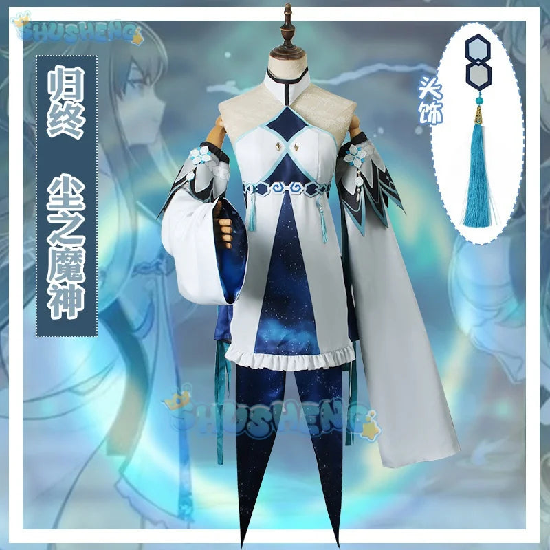 Genshin Impact Guizhong Cosplay-Kostüm für Damen 